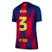 Barcelona Alejandro Balde #3 Hjemmedrakt Dame 2025-26 Kortermet
